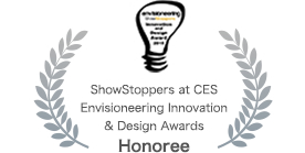 ShowStoppers at CES Envisioneering Innovation & Design Awards Honoree